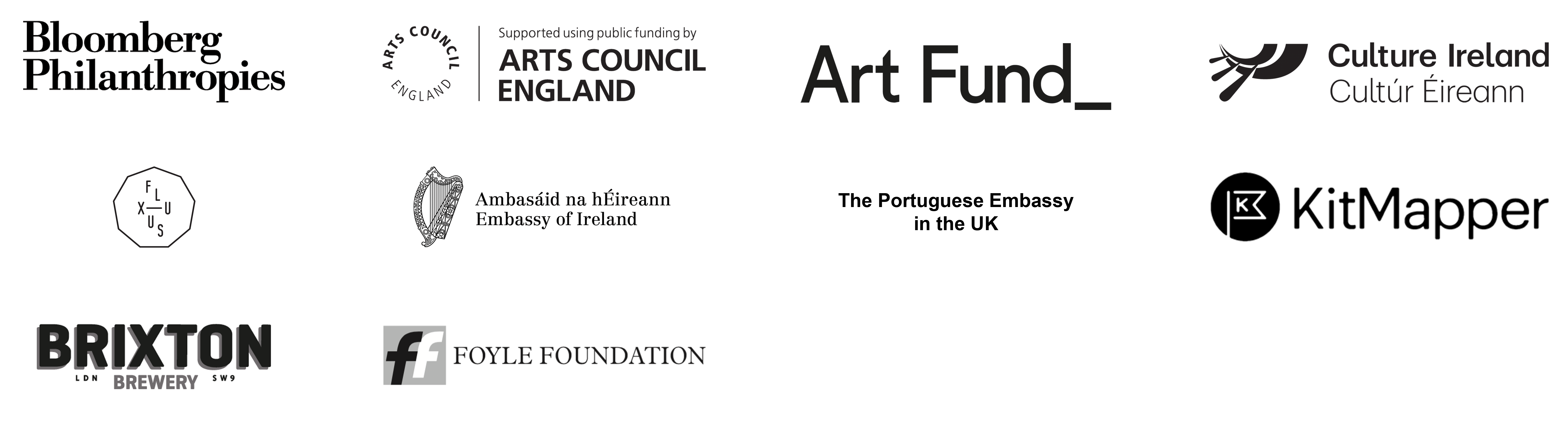 Block 336 Exhibition Sponsor Logos