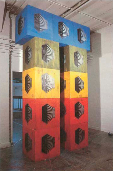 Alan-Carter,-Useless-Arch,-1989,-Plywood-units,-acyrlic-and-spray-paint,-6'-x-10'-x-2'.jpg