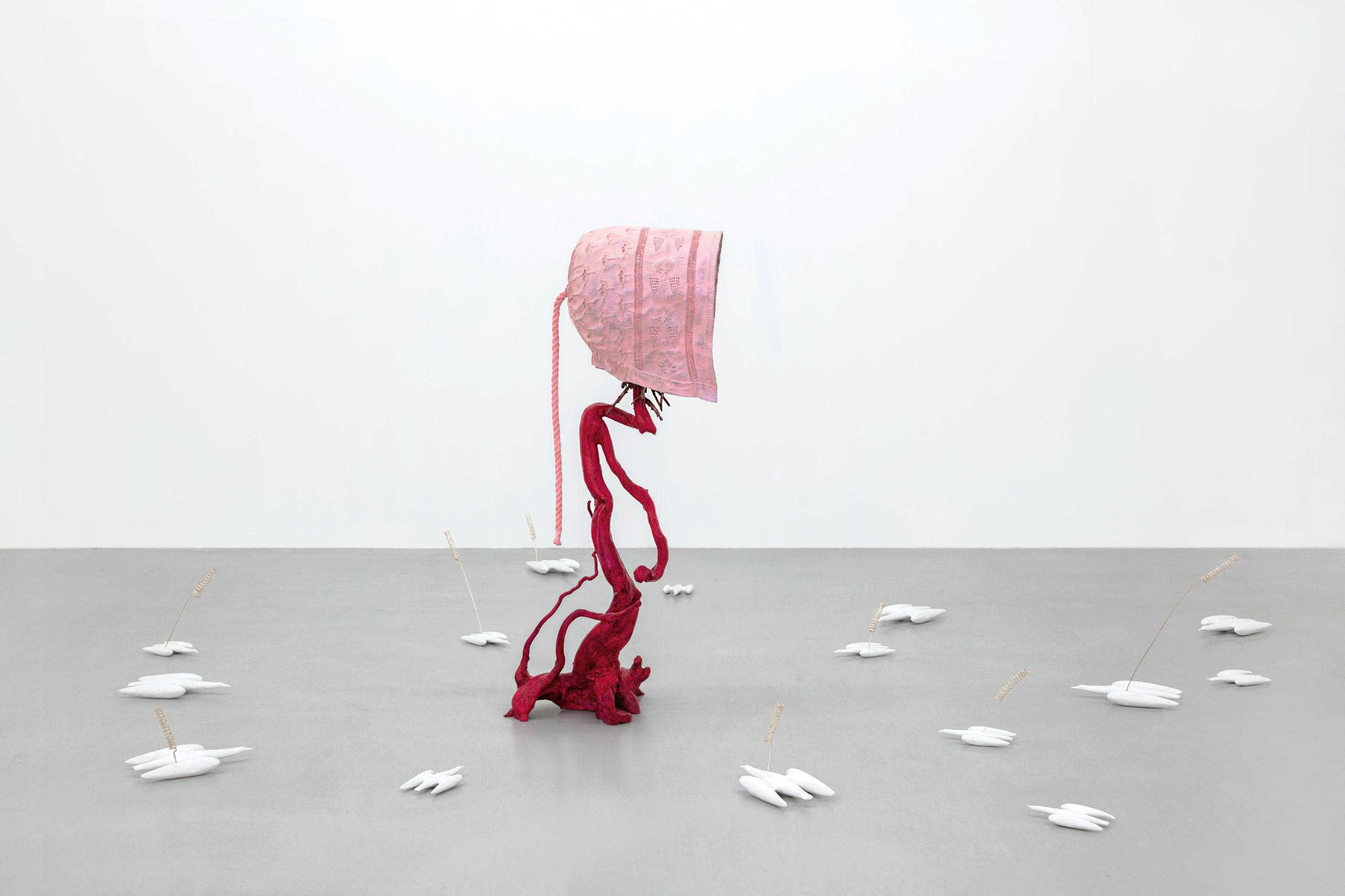 Figure 4: Guan Xiao, Lulubird Walked Out of Delicatessen Bumped into A Swarm of Buzzing, 2020. Antenna Space