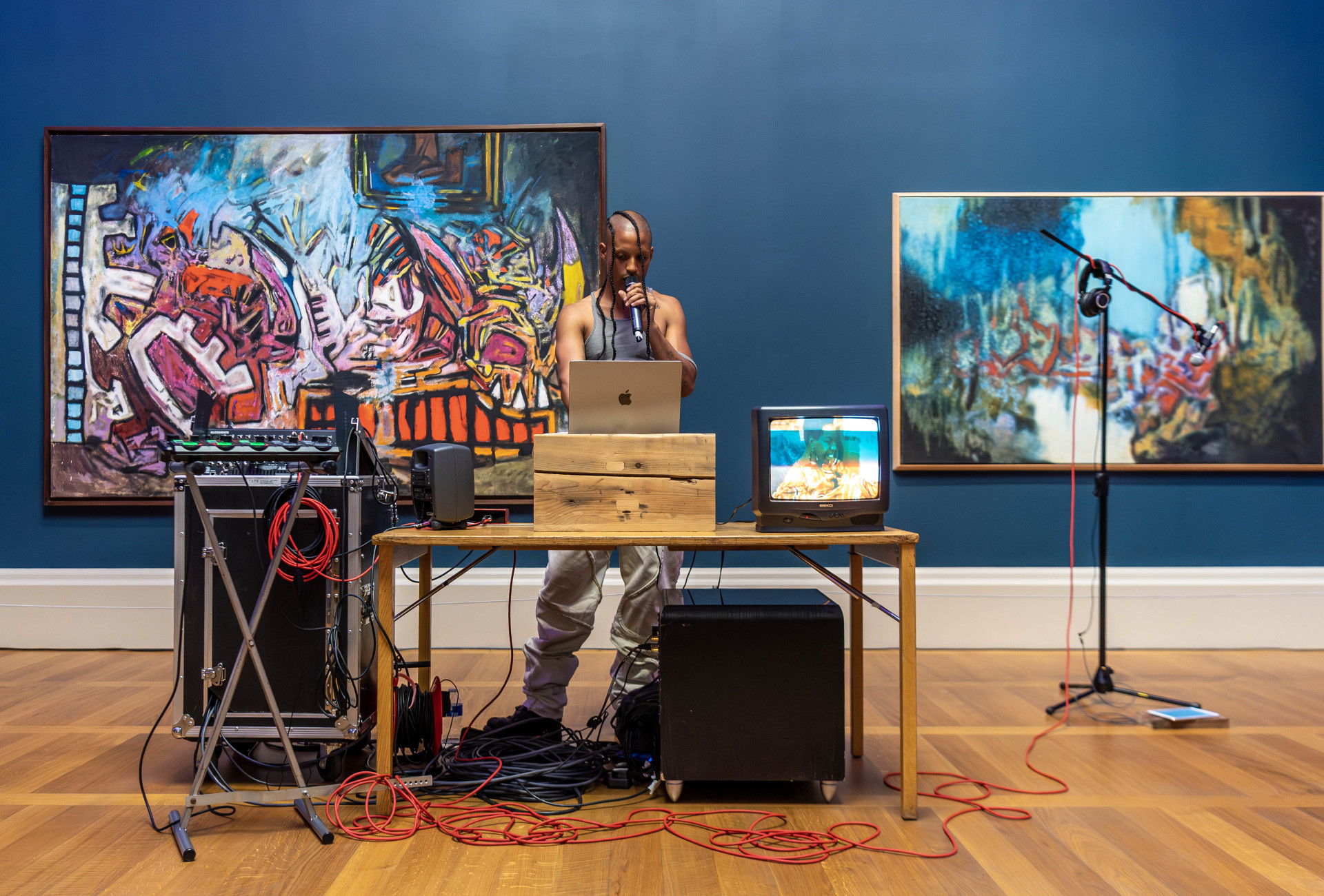 Joshua Woolford, Live performance at Tate Britain. Photo by Eugenio Falcioni.jpg