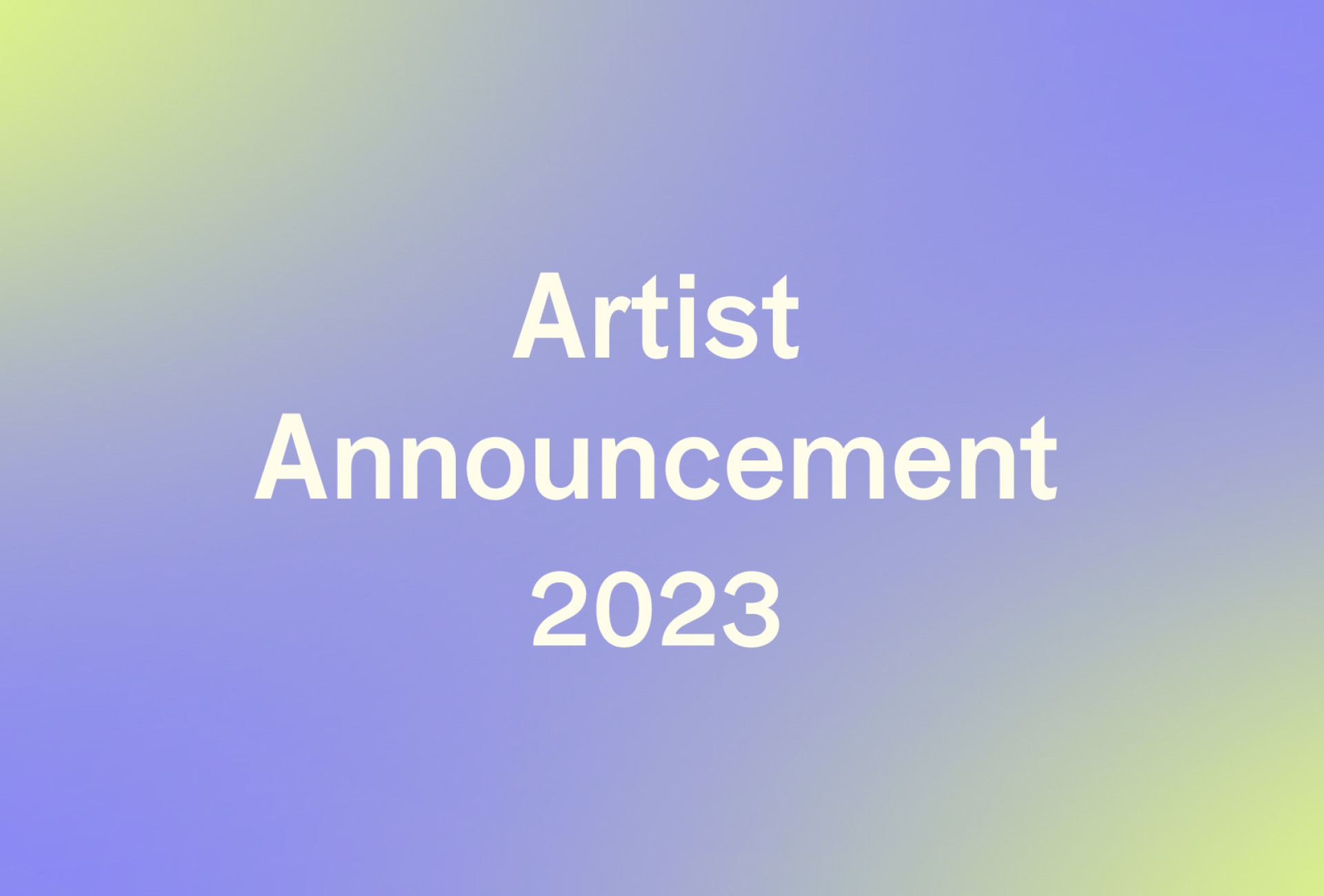 Image of New Contemporaries 2023 Artists Announced