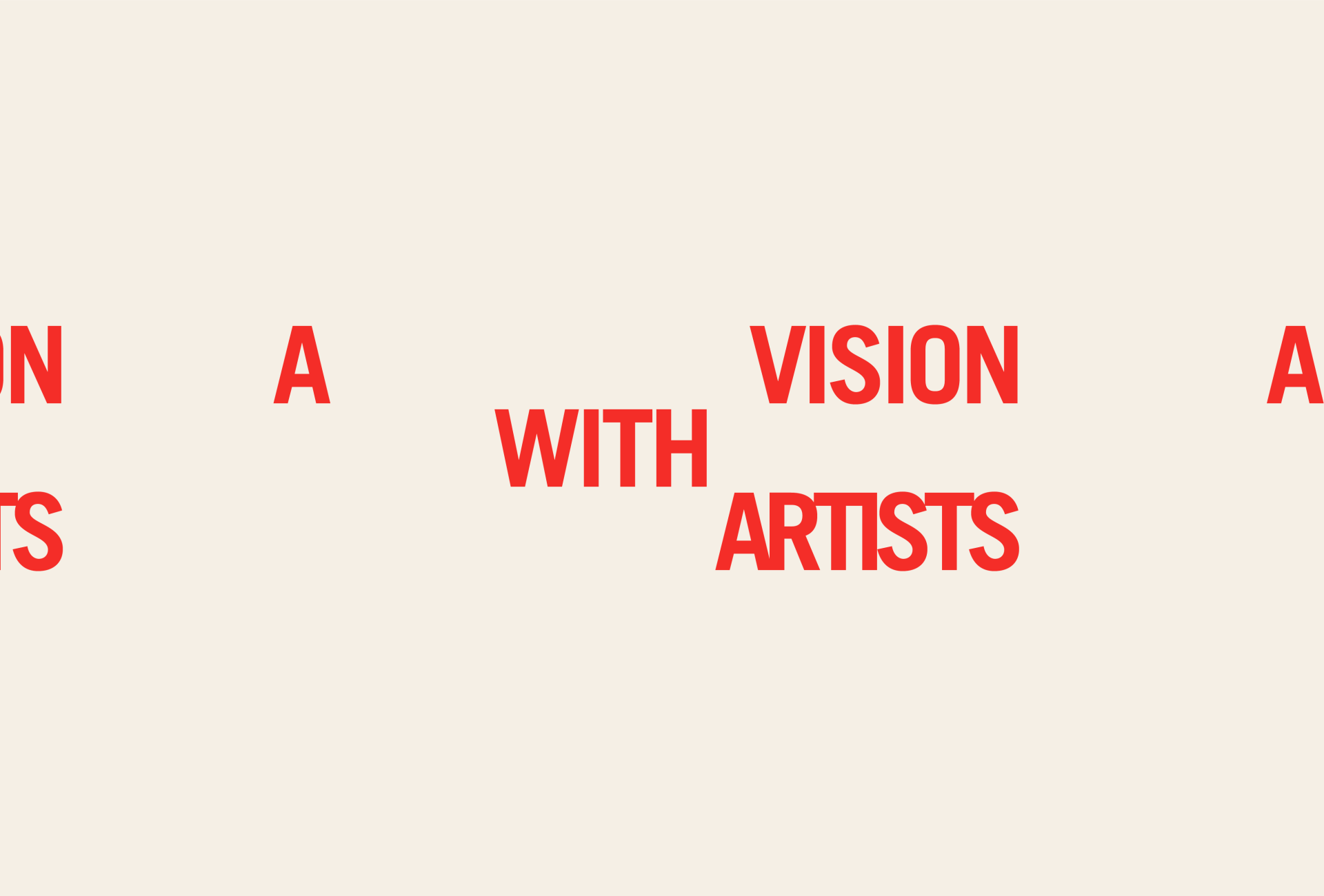 Image of A Vision with Artists